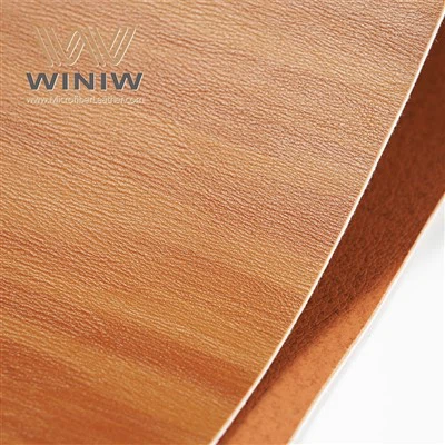 Luxusní PVC syntetický materiál Faux Auto Interior Leather Fabric