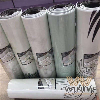Materiál PVC Imitace koženky Látka na podlahové rohože