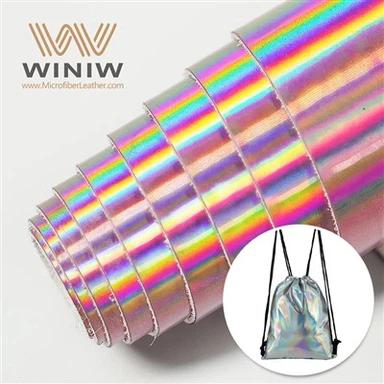 Všestranný PU materiál Umělá kožená tkanina